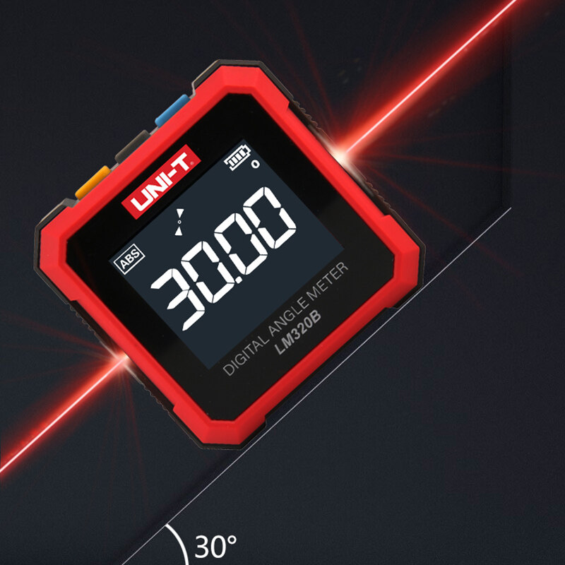 Digital laser angle ruler measuring instrument inclinometer