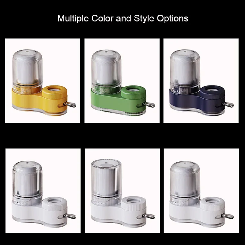 Household Healthy Easy Install Ceramic Carbon Tap Water Filter Purifier For Kitchen Shower