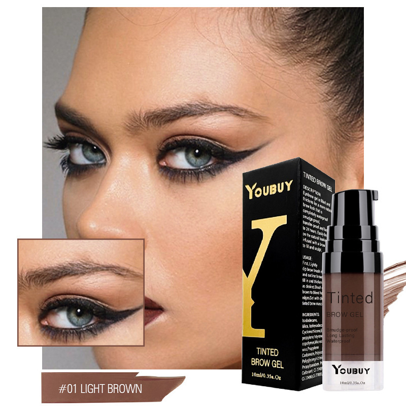 YOUBUY eyebrow dye eyebrow gel waterproof quick-drying natural eyebrow long-lasting-buy 1 get 1(2pcs)