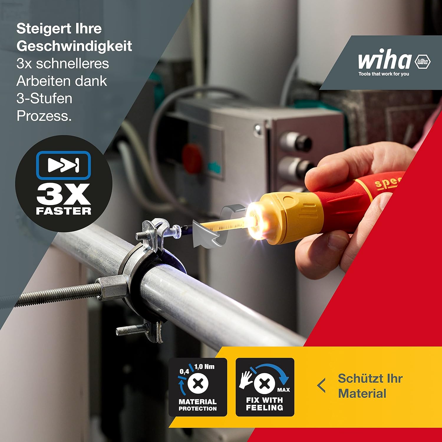 wiha Weihan imported insulated electric screwdriver from Germany