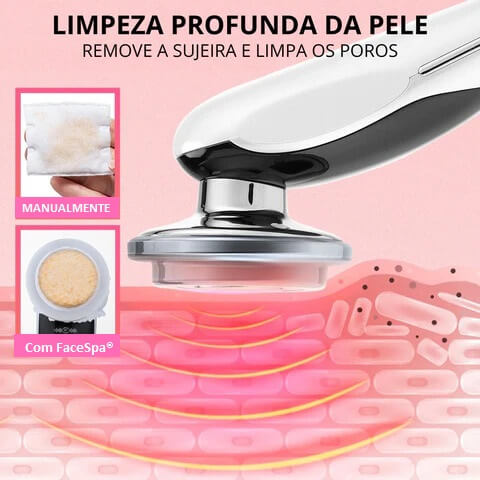 Aparelho Multifunção para Cuidados com a Pele - Anti-Rugas/Rejuvenescedor