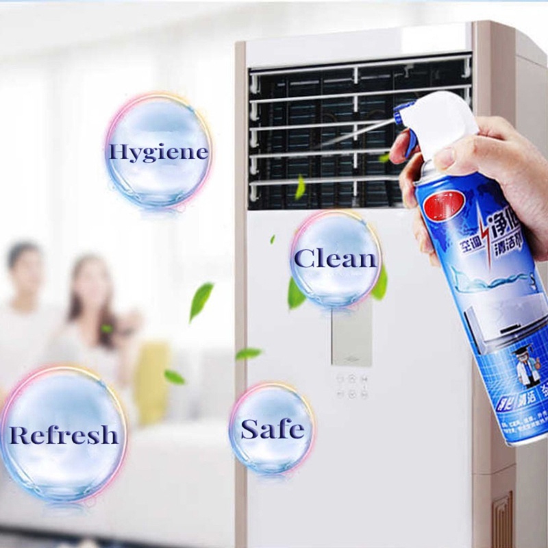 Household air conditioner cleaning agent-no disassembly, no washing, decontamination and deodorization