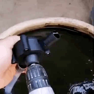 Hand Electric Drill Drive Self Priming Water Transfer Pump