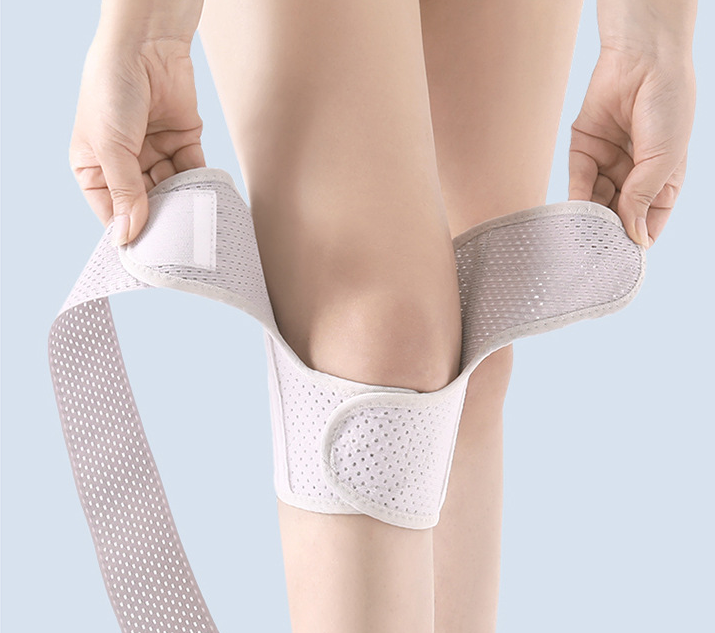 Breathable meniscal knee brace