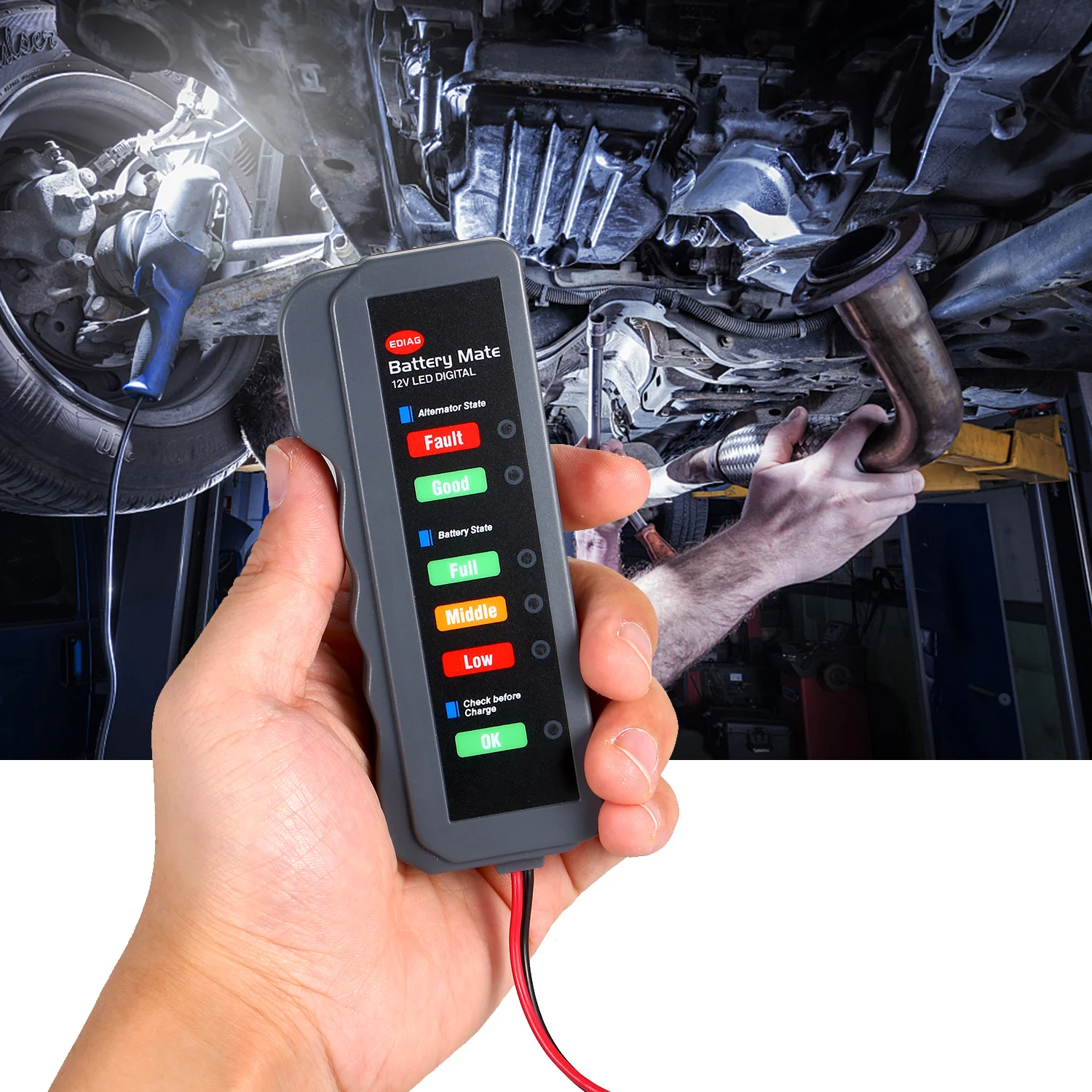 🔥🔥👌Battery Tester 12V Car Battery 🙈& Alternator Tester🔥✨