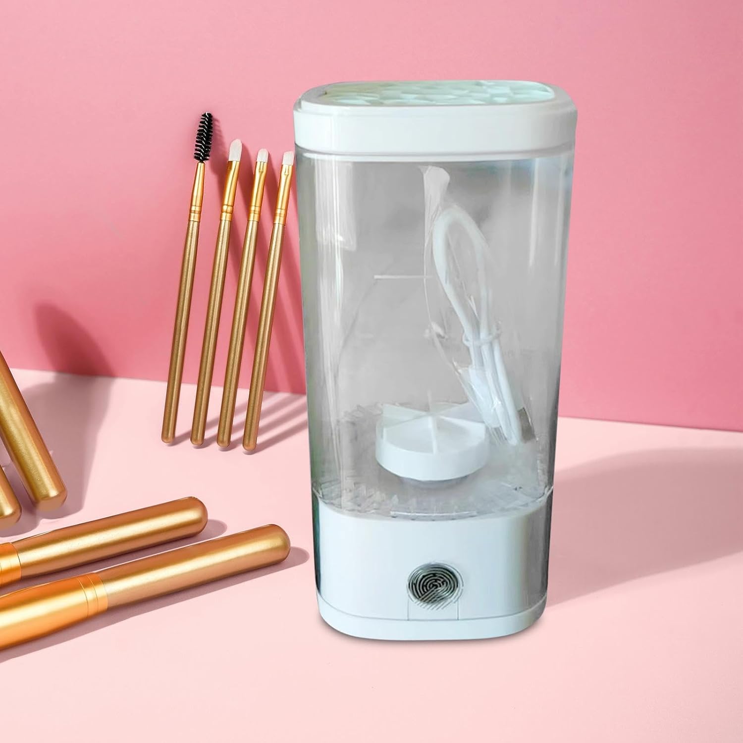 ✨  MAKEUP BRUSH CLEANER 👉clear skin! This electric makeup brush cleaner removes all the gunk!😍✨