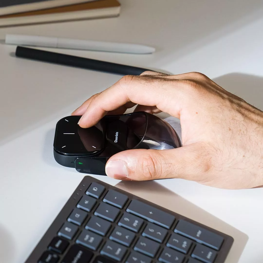 Bluetooth Detachable Air Mouse Touchpad Mouse with Voice Recording, Presentation Clicker Wireless