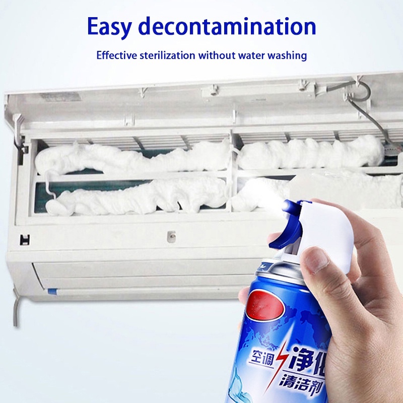 Household air conditioner cleaning agent-no disassembly, no washing, decontamination and deodorization
