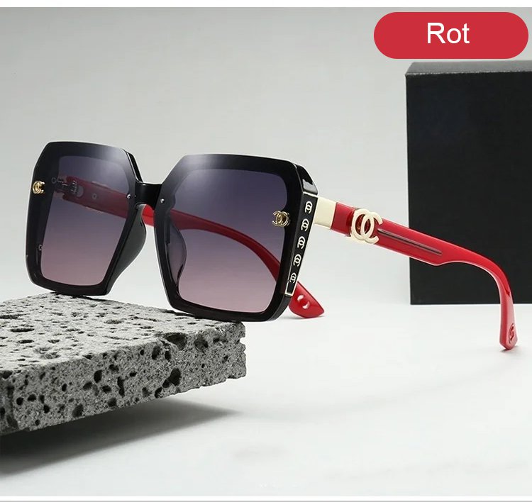 Women's high-end luxury gradient sunglasses