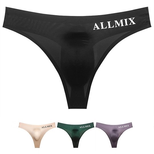 Men's ice silk thong🔥(Buy 1 Get 1 Free)