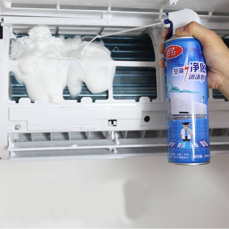 Household air conditioner cleaning agent-no disassembly, no washing, decontamination and deodorization