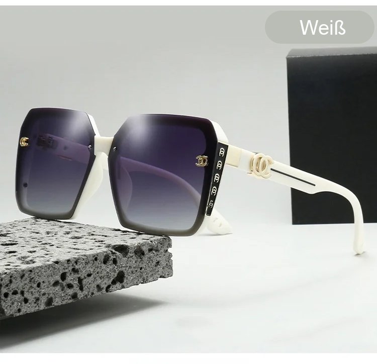 Women's high-end luxury gradient sunglasses