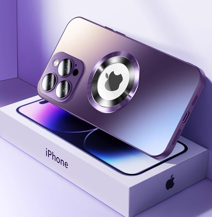 New 2024 High Quality Matte Titanium Mobile Phone Case - Comes with Lens Film
