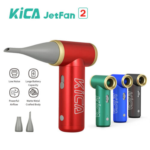 KICA Jetfan 2 Electric Air Blower Portable Turbo Fan Rechargeable Duster Cleaner
