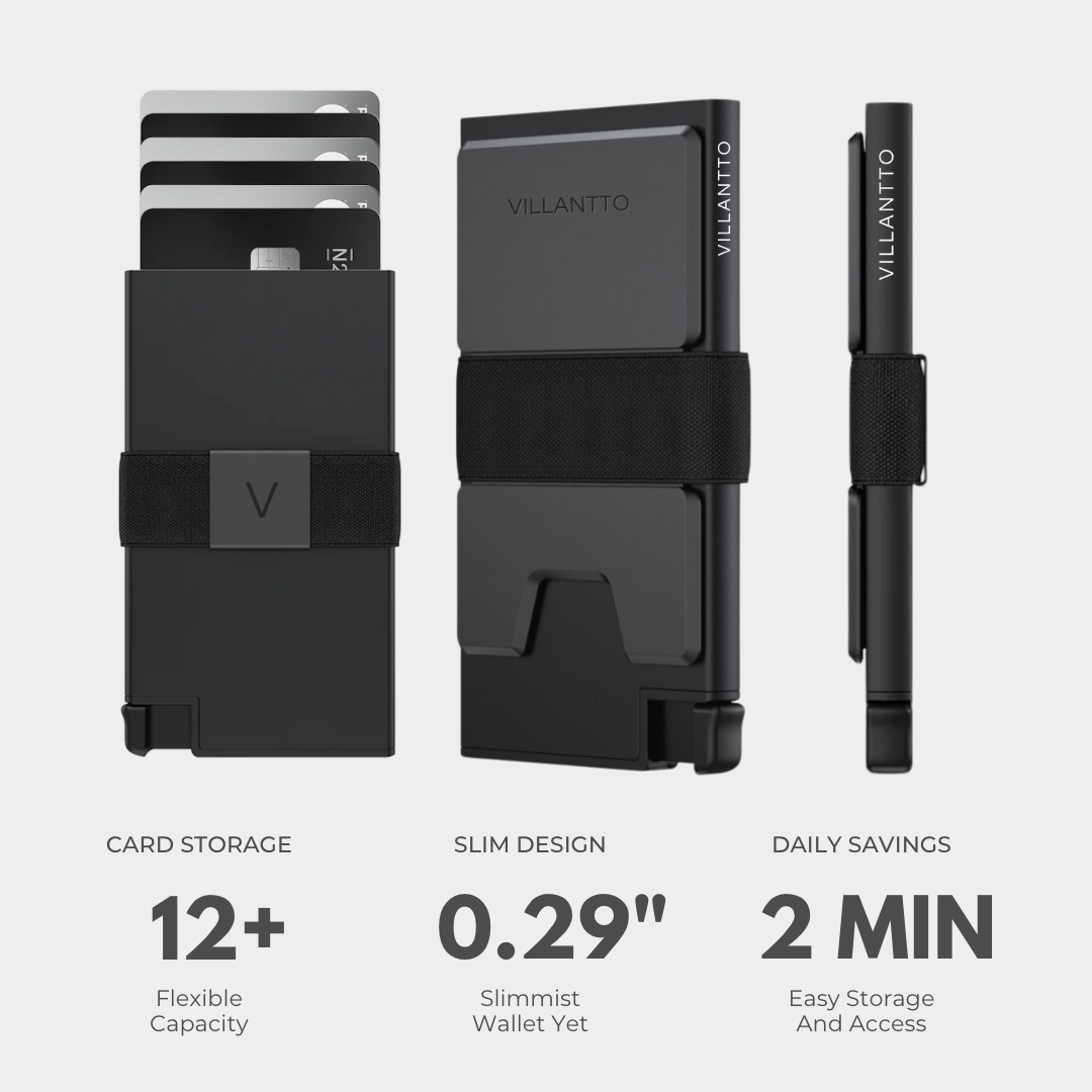 Packie Smart Classic Wallet | Slim and Minimalist