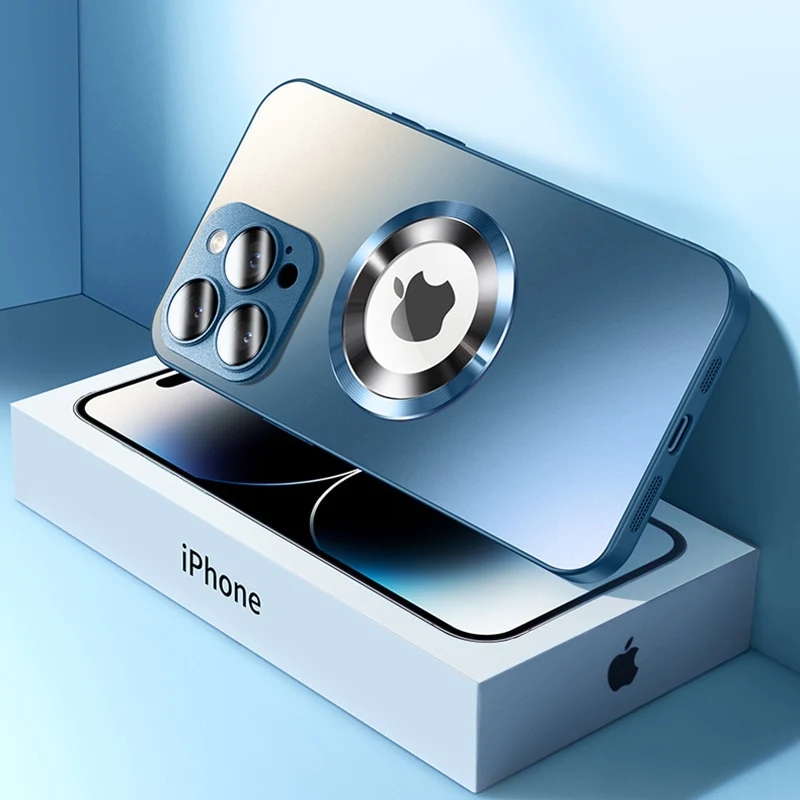 New 2024 High Quality Matte Titanium Mobile Phone Case - Comes with Lens Film
