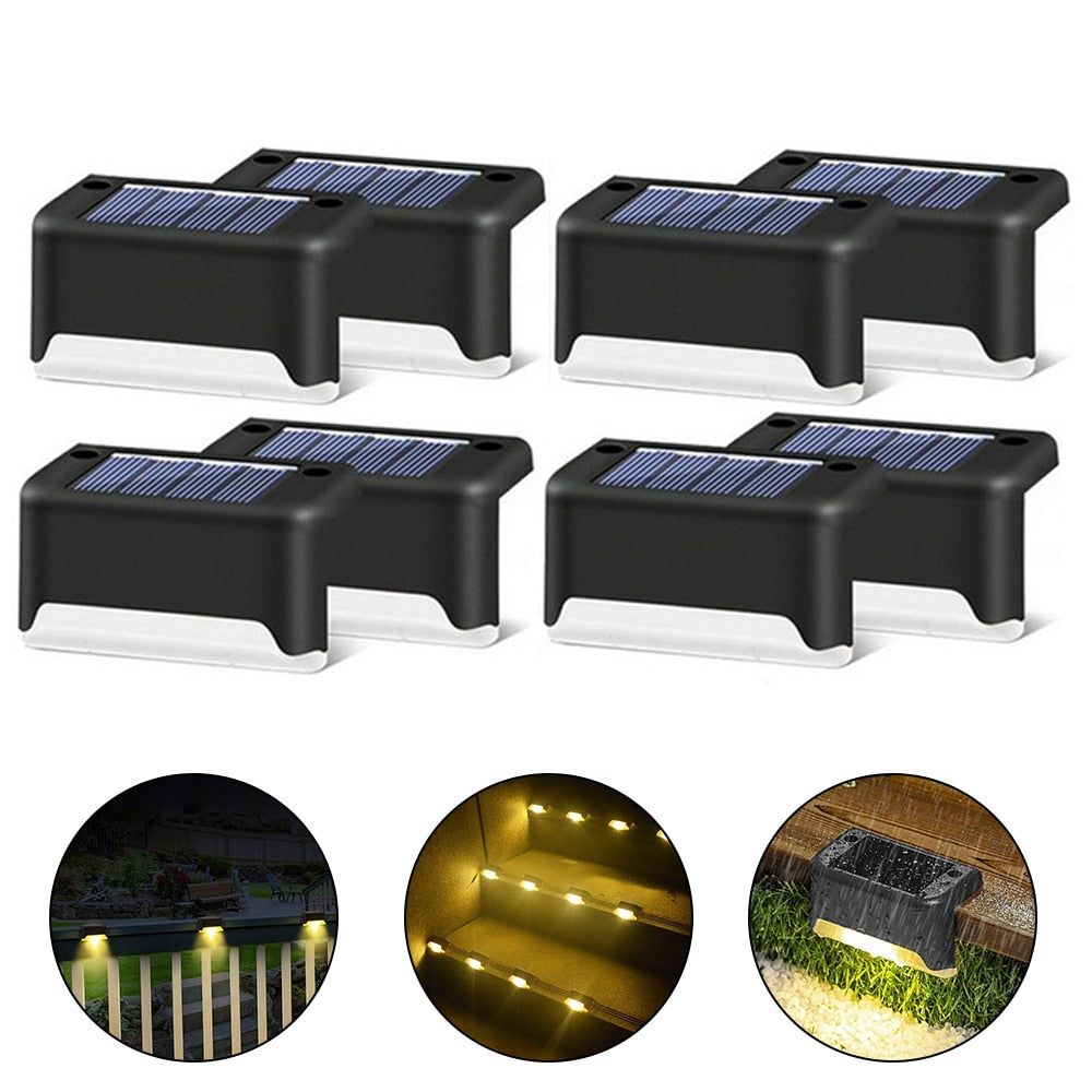 Solar Ladder Light Garden Pathway Light Led Landscape Light