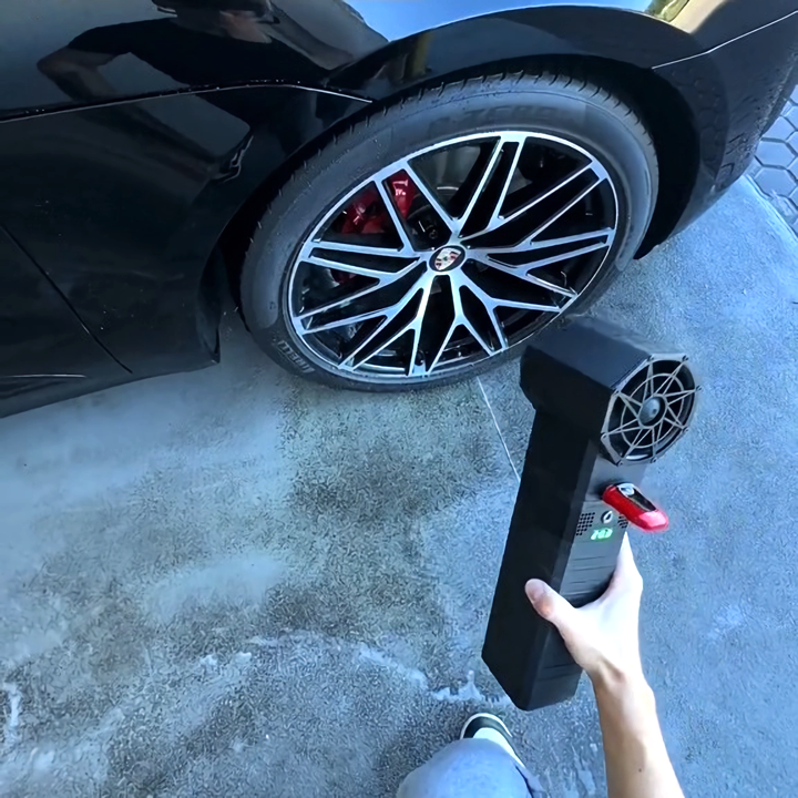 🔥Last day clearance💝Mini Cordless Turbo Jet Blower for Car Drying, Outdoors BBQ, Cleaning