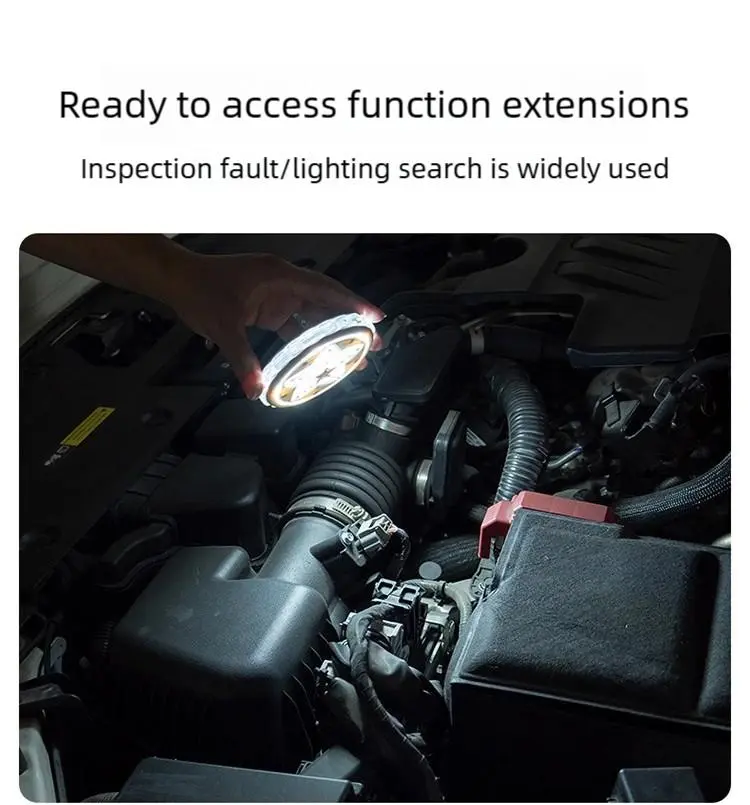 Product Introduction of LED Atmosphere Lights for Cars - 16 Color Interior Lighting Kit with Magnetic Base Easy Install for All Cars Family Night Light Car Ceiling Decorative Reading Lights Voice Activated 12