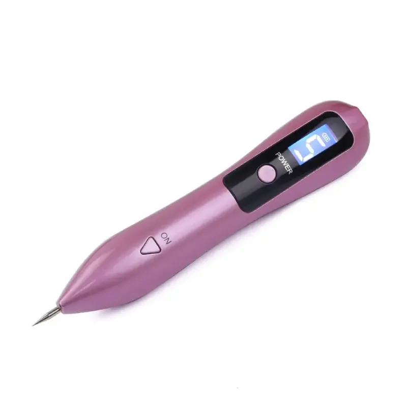 9 level adjustable electric plasma pen get flawless skin with lcd display dark spot remover details 9