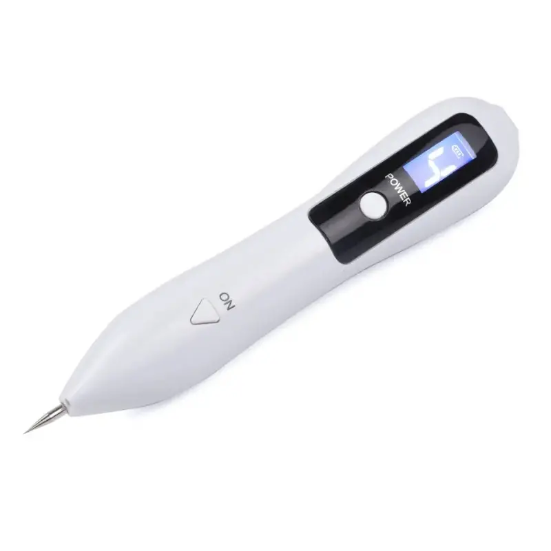 9 level adjustable electric plasma pen get flawless skin with lcd display dark spot remover details 7