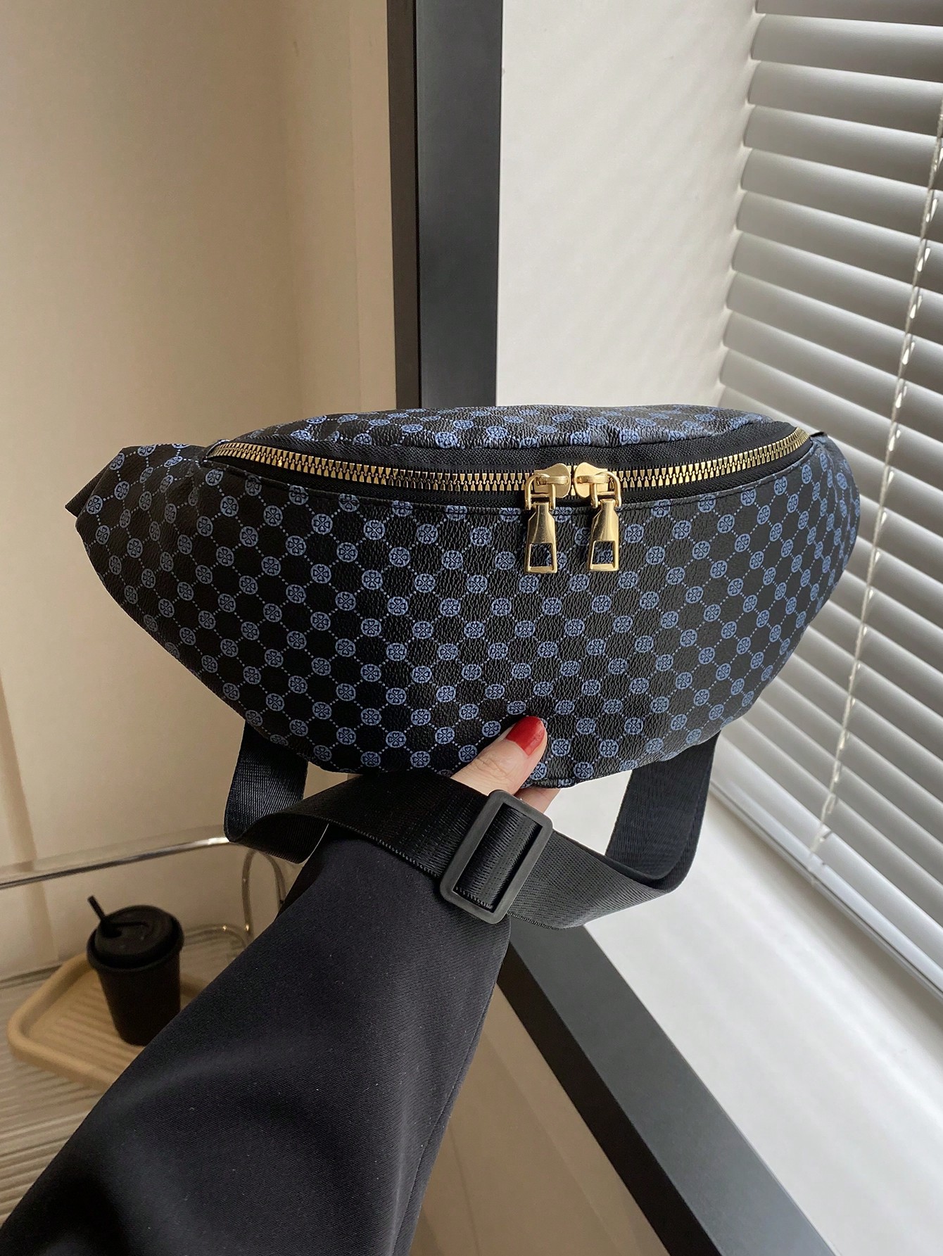 Fashionable Full Printed Waist Bag