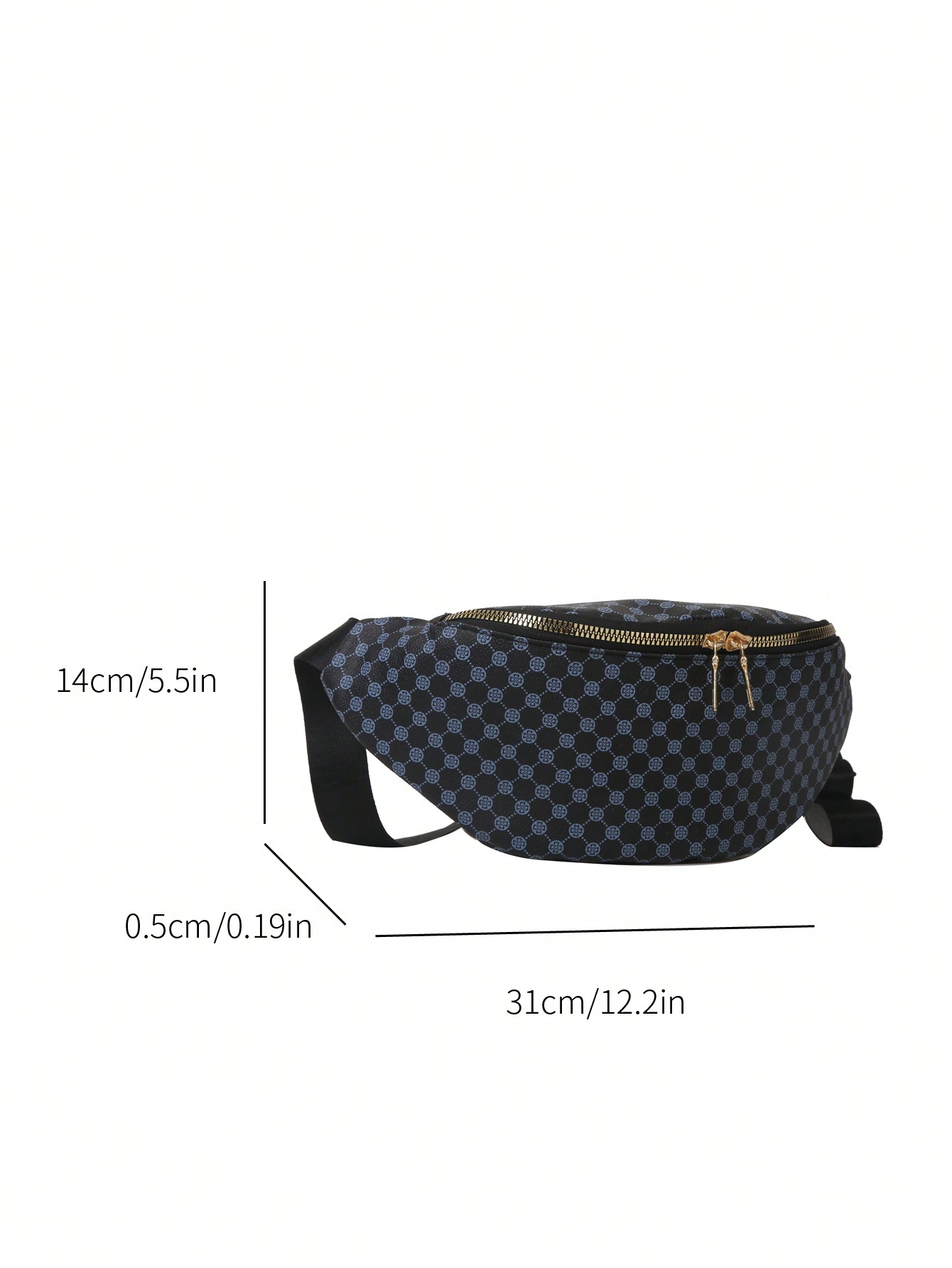 Fashionable Full Printed Waist Bag
