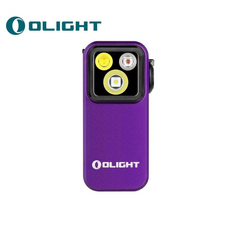  Clip on Flashlight with Floodlight Spotlight and Red Light