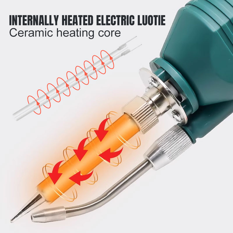 🔥Hot Sale 50%🔥High Power Digital Display Manual Automatic Tin Wire Feeding Electric Soldering Iron