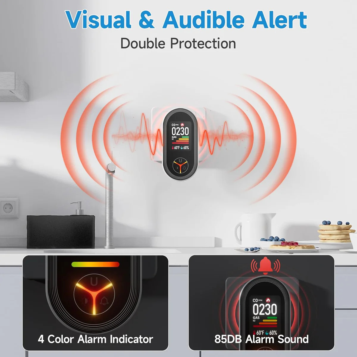 AirSense 4-in-1 Gas Detector