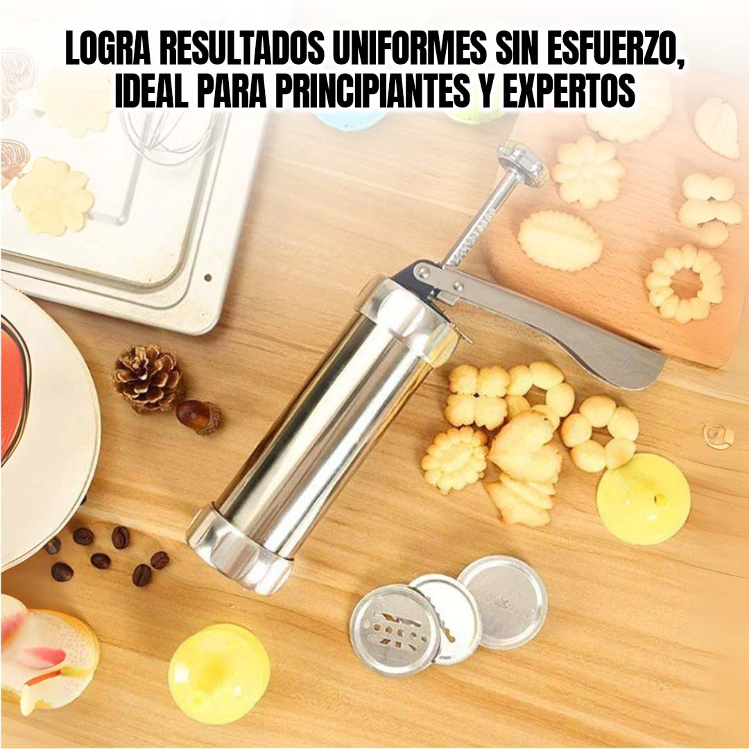 CookiePress🍪 - Pro Prensa para hacer galletas🎁 Gratis 20 plantillas 🎁