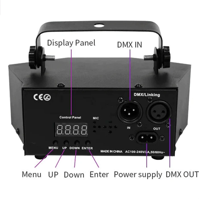 500MW FIVE-HOLE MAGIC BALL PARTY LASER LIGHT-C1