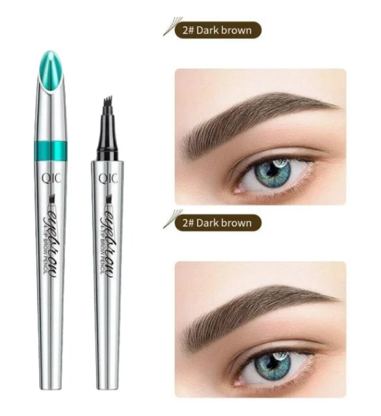 BUY 1 GET 1 FREE(2 PCS)🎉High Quality 3D Microblading Eyebrow Pen 4 Fork Tip Tattoo Pencil