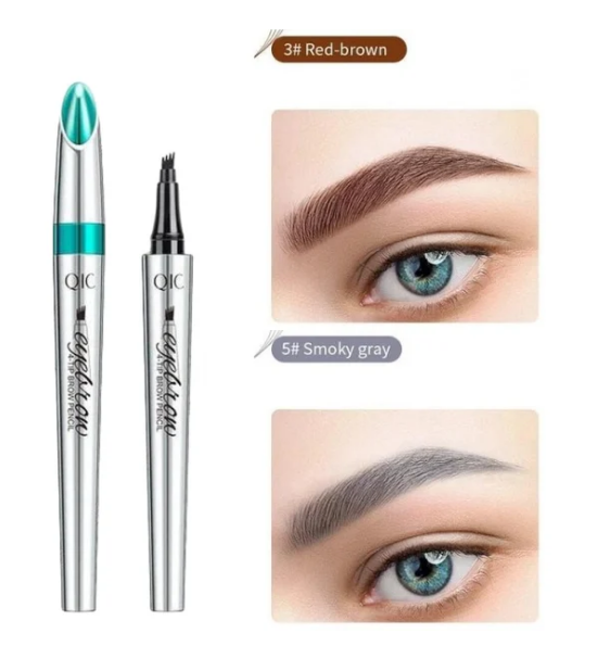 BUY 1 GET 1 FREE(2 PCS)🎉High Quality 3D Microblading Eyebrow Pen 4 Fork Tip Tattoo Pencil