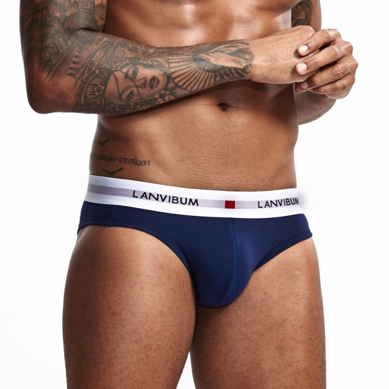 Modern men's briefs with wide elastic