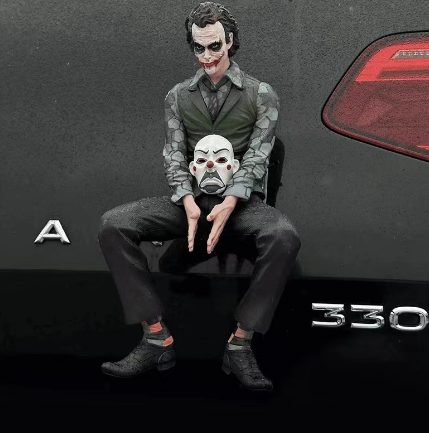 Dc Dark Knight Heath Ledger Joker Action Figure - 24cm