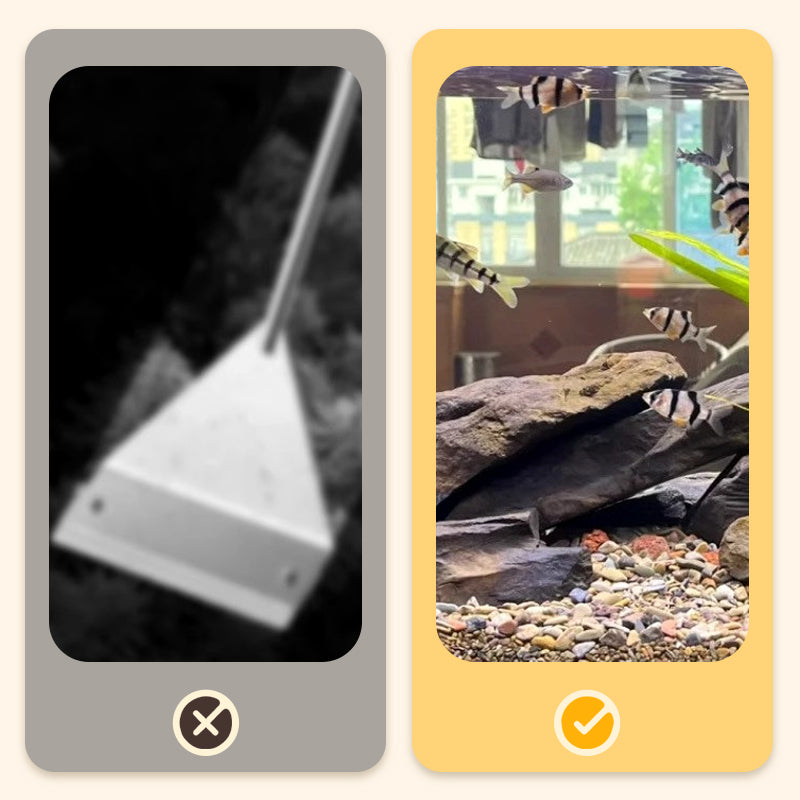 🎉 Algae & Moss Remover for Fish Tank - Safe Water Purification