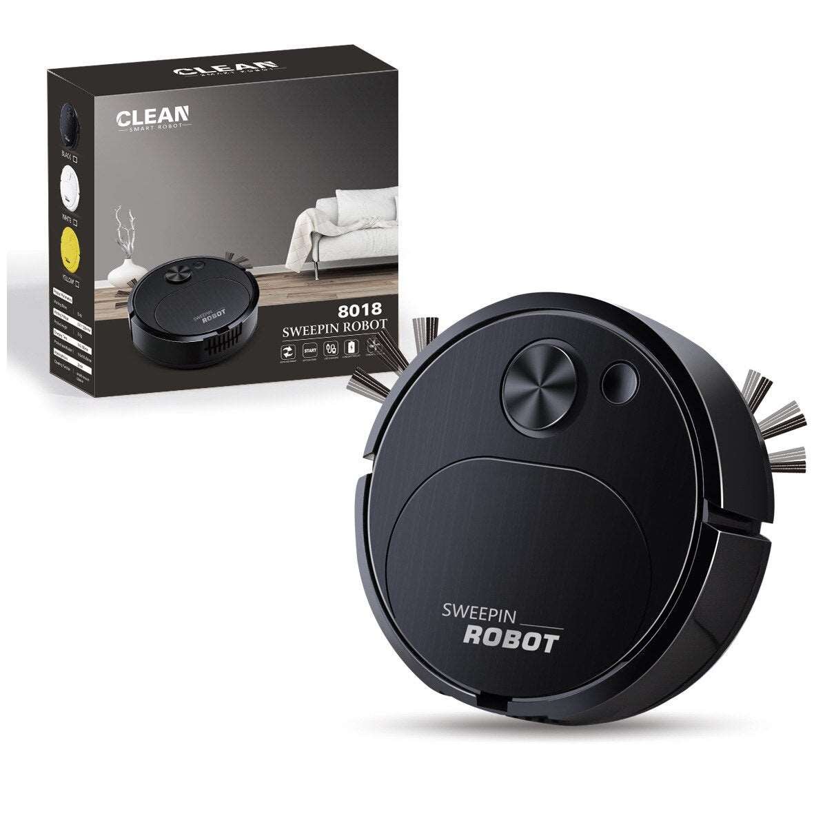 2023 Sweeping Robot Vacuum Cleaner Mopping 3 In 1 Smart Wireless 1499Pa