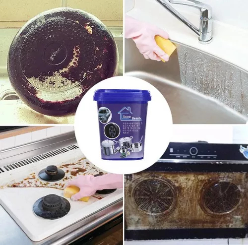 Powerful Paste Cleaner restores and cleans multi-purpose pots