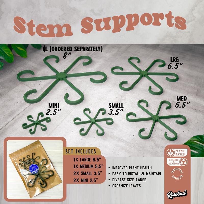Plant Stem Supports for Supporting Plant Growth