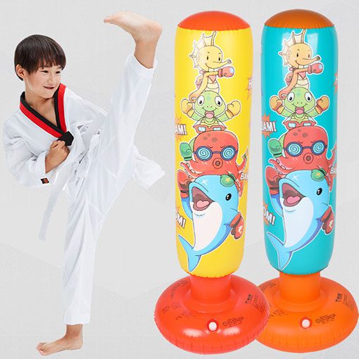 PunchPalTM Sac de box gonflabil pentru copii