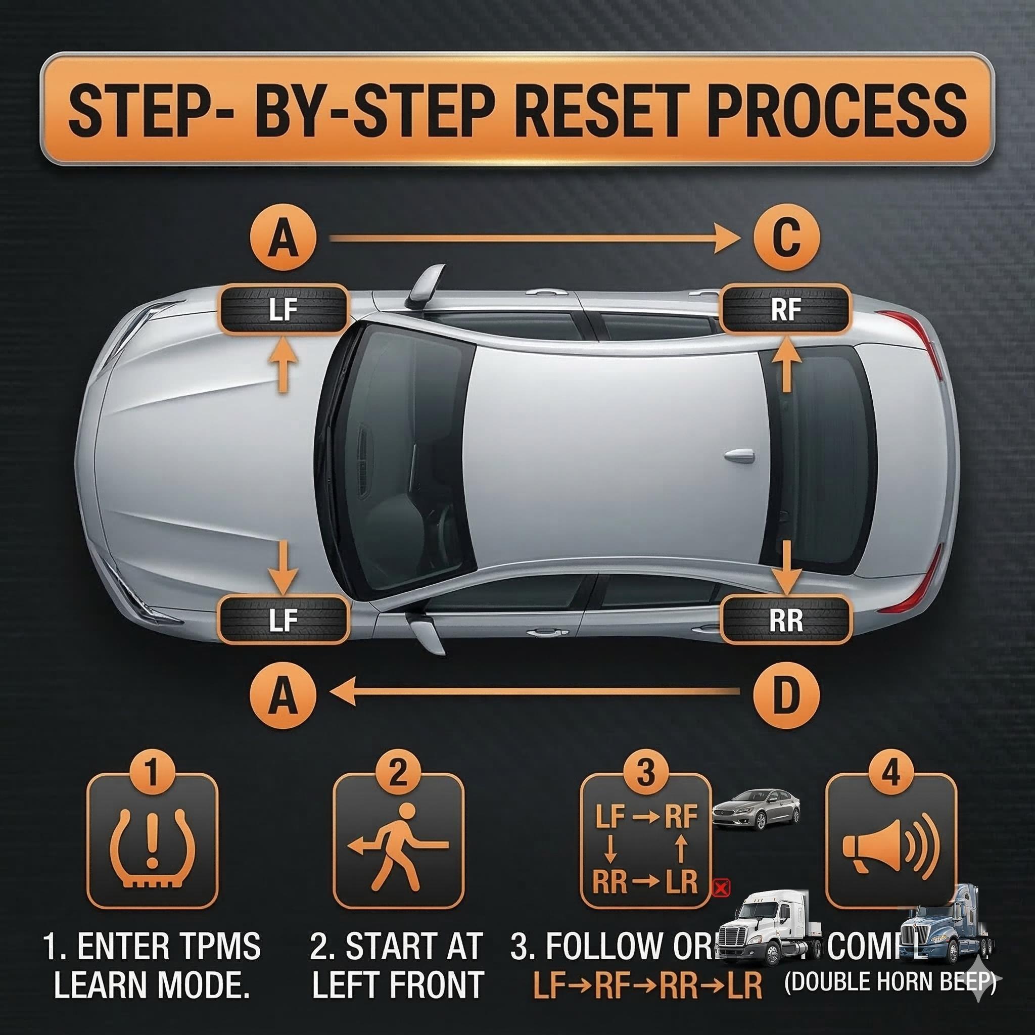 [GM only not universal 315/433MHz] EL-50448 TPMS Relearn Tool for GM Tire Sensor TPMS Reset Tool Tire Pressure Monitor system Activation Tool OEC-T5 for GM Buick/Chevy/Cadillac Series Vehicles 2023 Edition (Battery not included)
