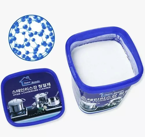 Powerful Paste Cleaner restores and cleans multi-purpose pots