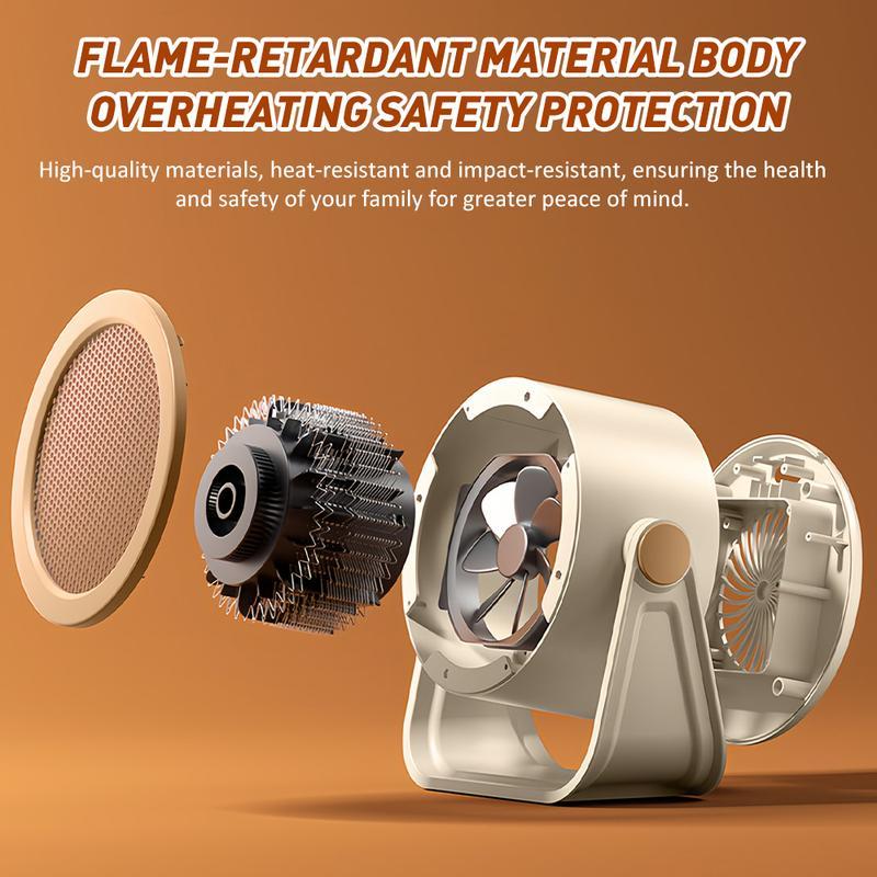 2025 New Model Mini Heater with Hot Air Blower: Energy-efficient and high-performance, a must-have for winter heating.