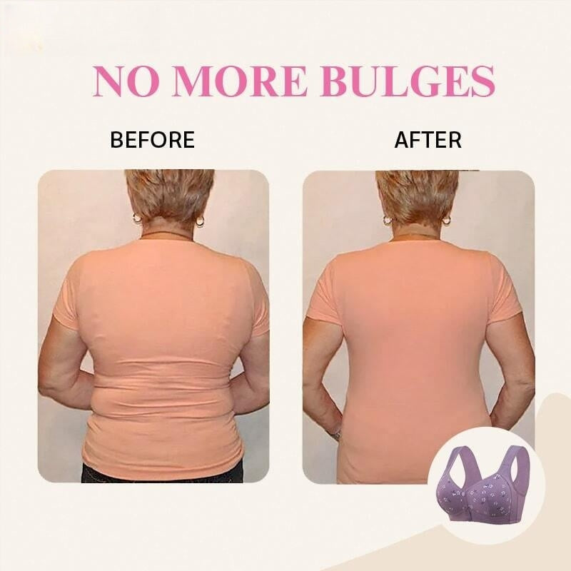 Convenient and comfortable front-fastening bra（buy 1 get 1）