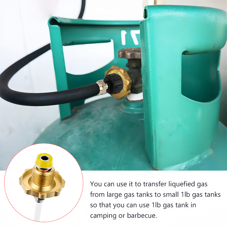 External Inflator Valve Converter, Connector