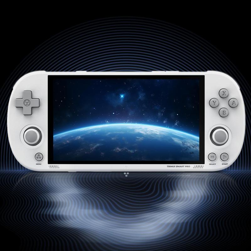 Product Introduction of TRIMUI Smart Pro Handheld Game Console, Rechargeable 4.96 Inch IPS Screen Game Console, A133P Processor Game Console with 1280*720 Resolution, Gaming Console, Handheld Gaming Console 0