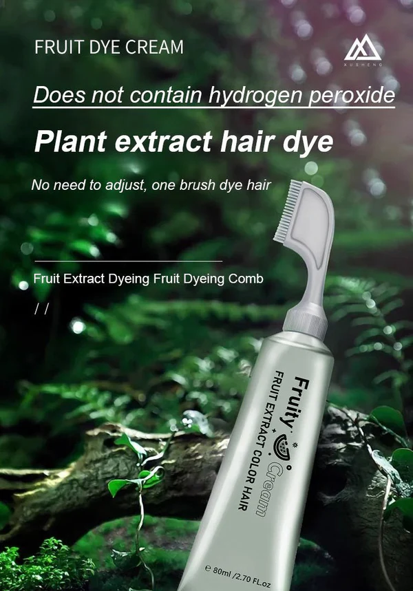 Fruit Essence Hair Dyeing Comb