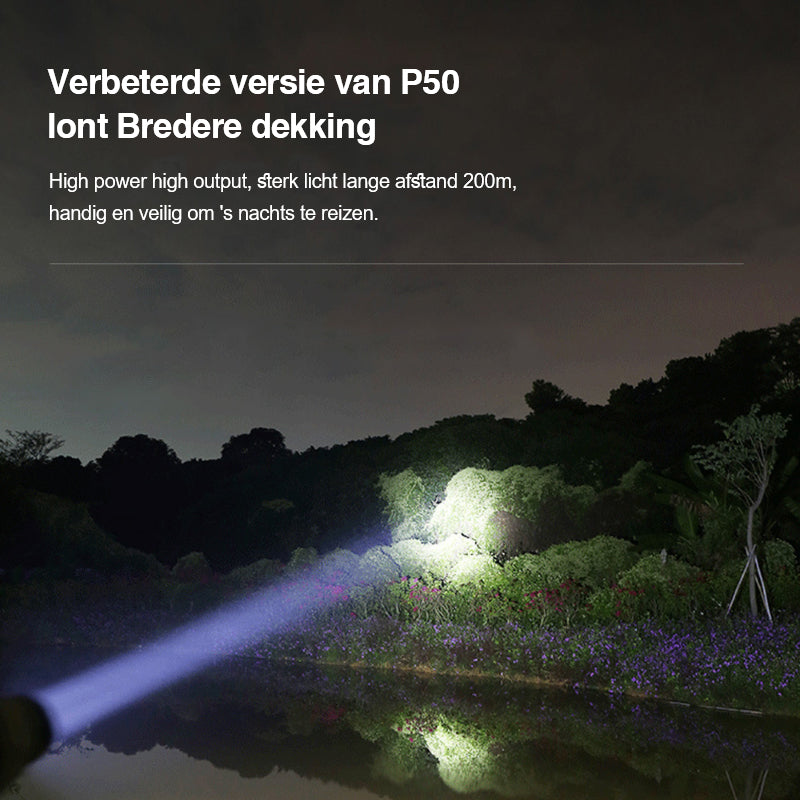 LightHiker - Draagbare telescoop-zaklamp