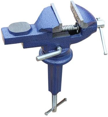 Bench Vise, Bench Vise with Assorted Colours, Ductile Iron, Heavy Duty with Anvil, Useful Tool for Grinding, Cutting, and Tapping work